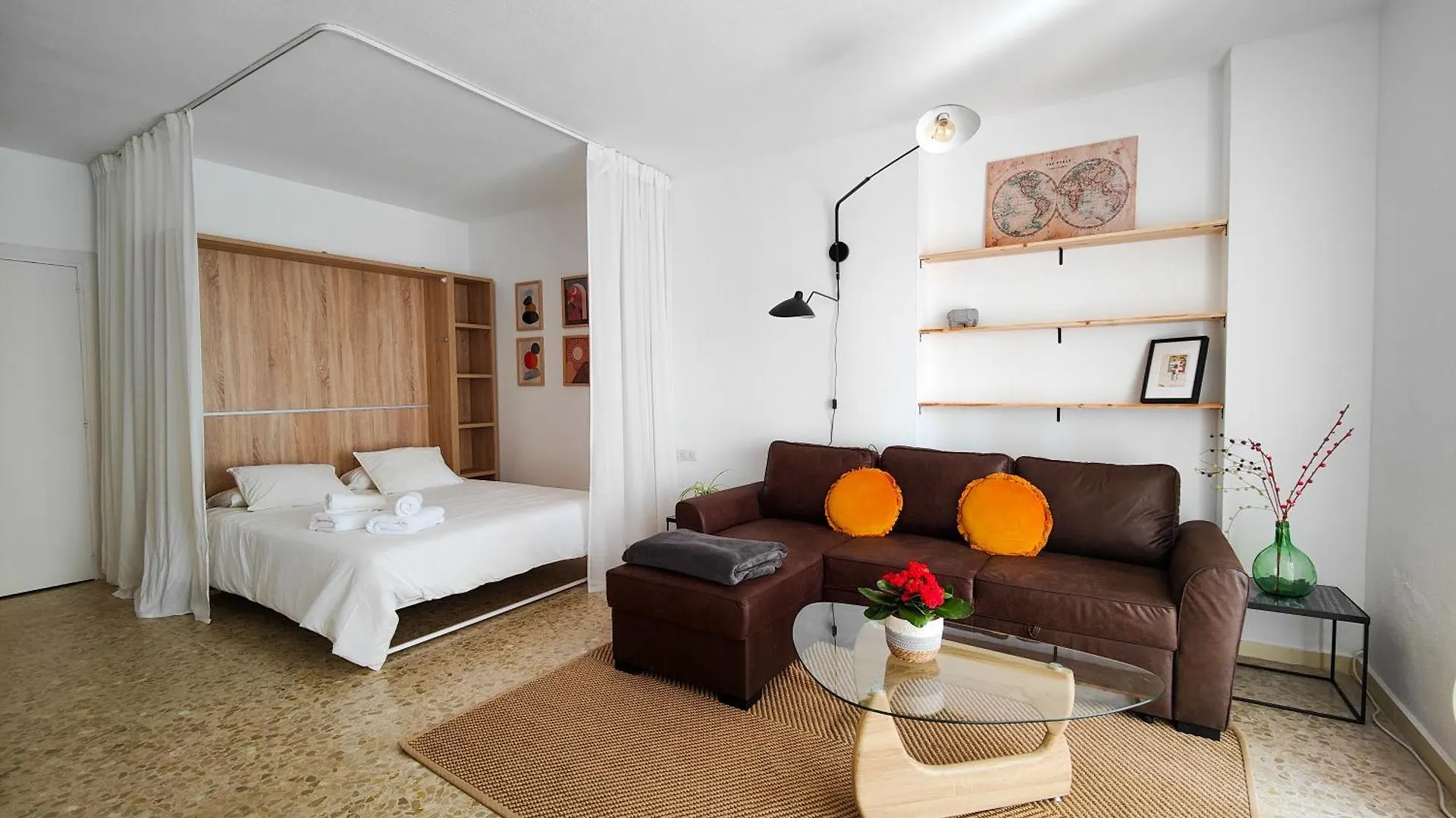 Apartment Modern Loft In Malaga Beach Spain